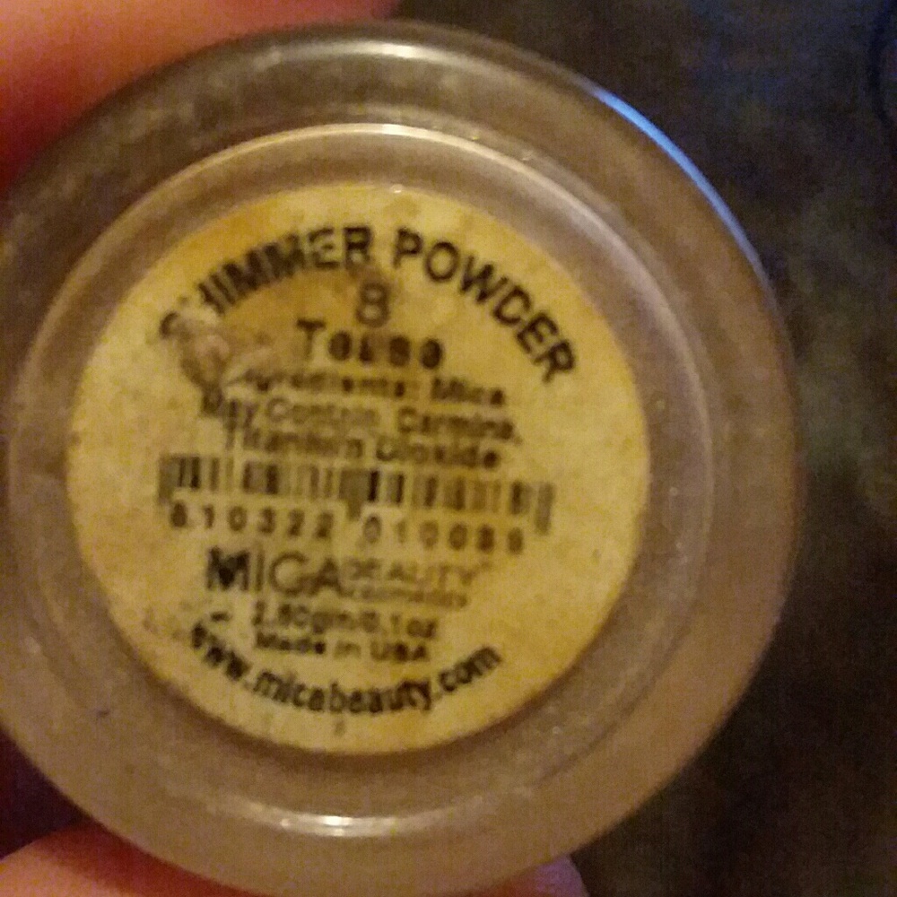 Mica Beauty   shimmer shade I am looking for